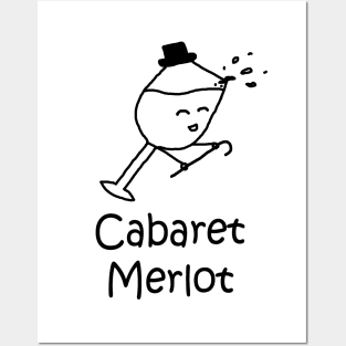 Cabaret Merlot Posters and Art